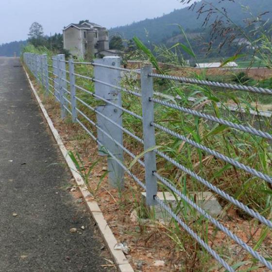绳索护栏厂家、公路绳索护栏网