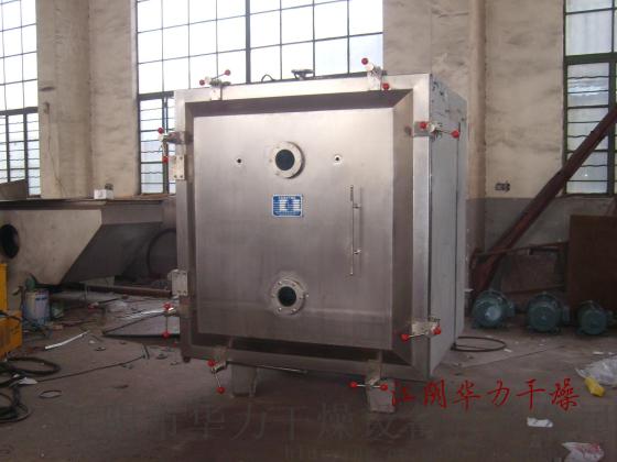带不锈钢烘盘 非标定做方型真空干燥机 江阴华力制造真空干燥设备