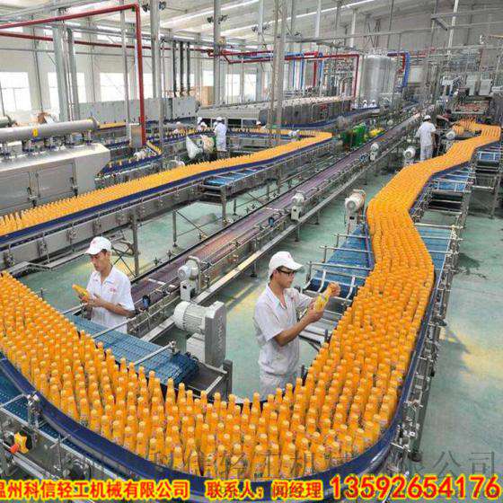 整套果汁生产设备（食品级）饮料生产线 2万瓶大型果汁加工流水线