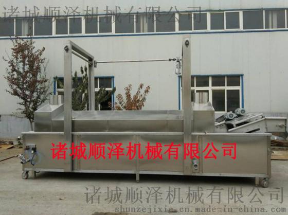 专业供应肉丸油炸线  鱼丸油炸线  鱼罐头油炸线  电加热油炸线