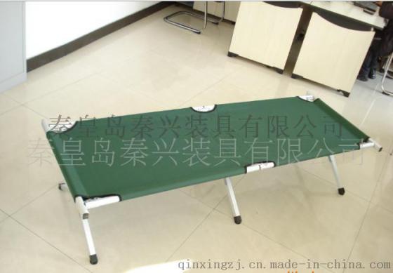 河北秦兴厂家直销钢管行军床 可折叠升降午休床 可定制