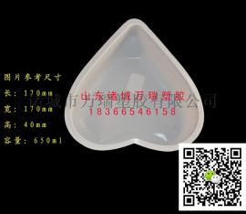 塑料杯 一次性心型果冻杯 pp心型杯  厂家直销