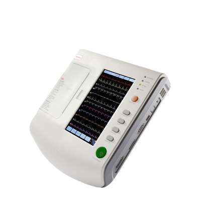 六道心电图机自动分析ZQ-1206心电图机数字式彩屏心电图机12导联