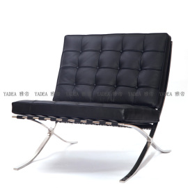 店铺中用到的家具，巴塞罗那椅，现代家具批发