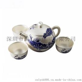 纯银茶具_纯银茶具供应商_纯银茶具批发