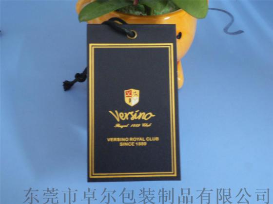 吊牌服装辅料高端定制吊牌