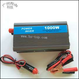 修正波逆变器 1000W深灰色 家车两用 12V转220V 电源转换器 厂家直销