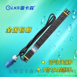 广西防城港漏电保护型PDU电源插座/机柜专用插座/雷卡森pdu厂家直销