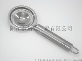 厂家直销不锈钢蛋清 蛋黄 鸡蛋 蛋液分离器 滤蛋器 厨房小工具