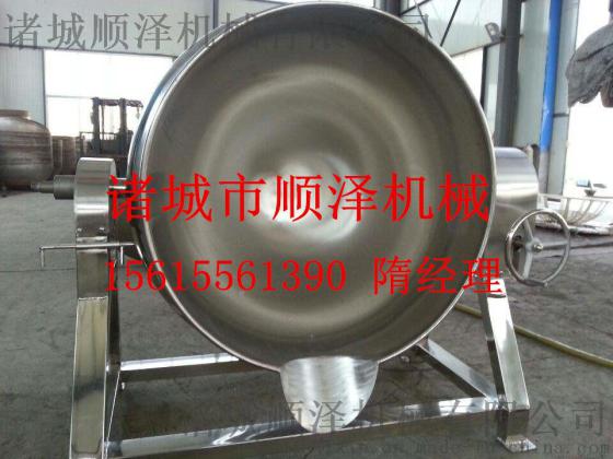 大型高粘度物料炒锅 炒菜机器人 燃气炒锅食堂炒菜机